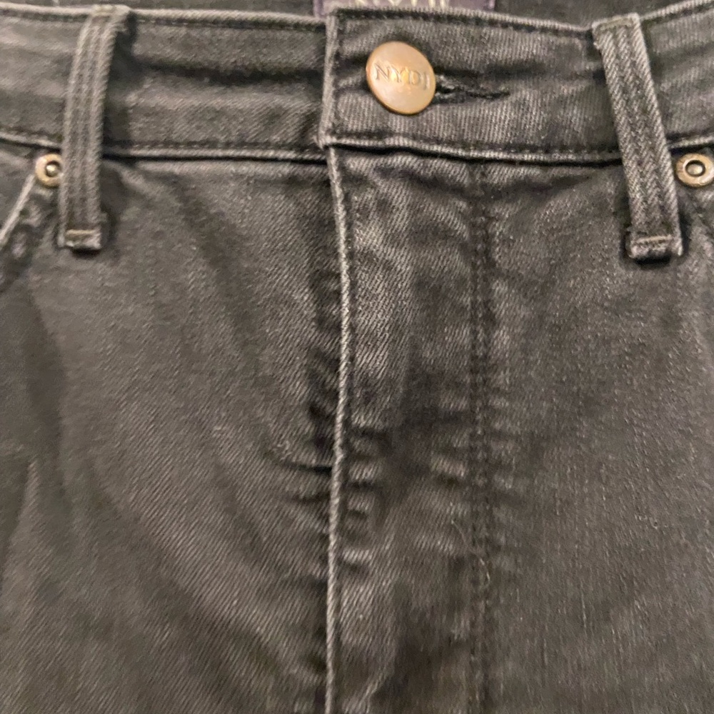 NYDJ Ami Skinny Black Jeans size 6 EUC Lift x Tuck Technology not your daughters - Picture 10 of 14